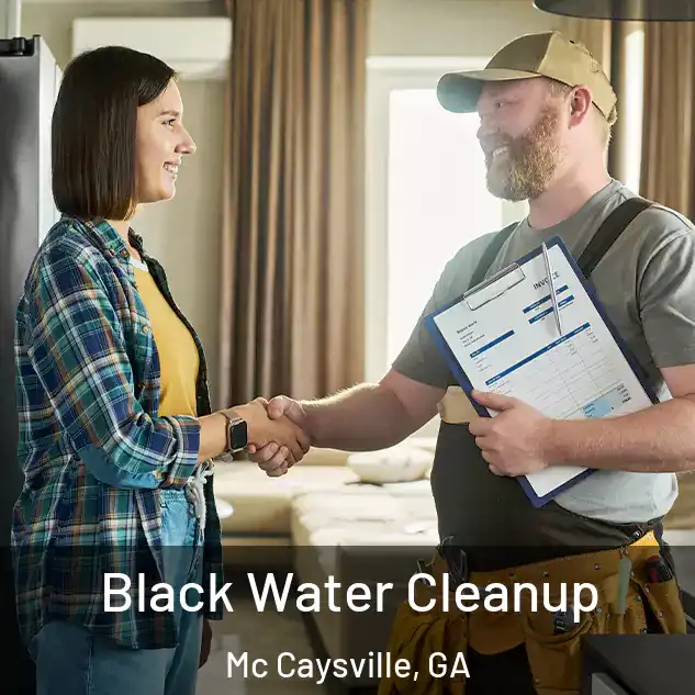  Black Water Cleanup Mc Caysville, GA